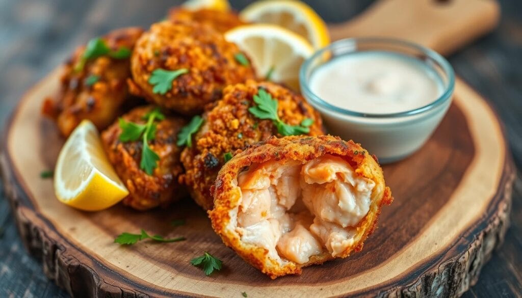 Crispy Salmon Bites