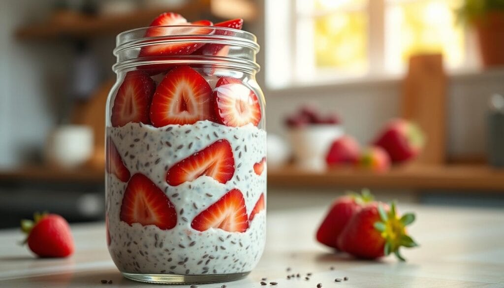 Strawberry Overnight Oats