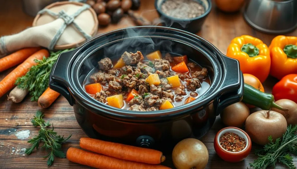 crockpot ground beef recipes