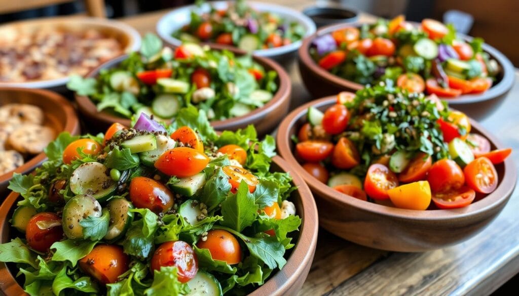 fresh salad sides for pizza