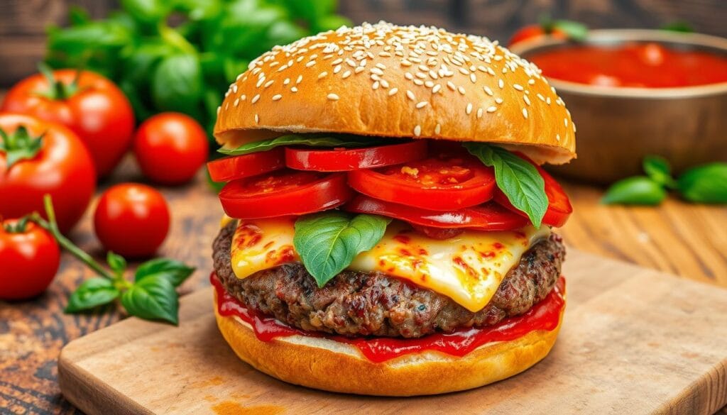 pizza burger