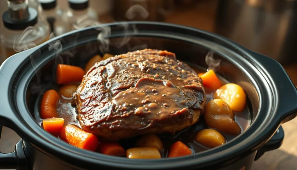 slow cooker round steak