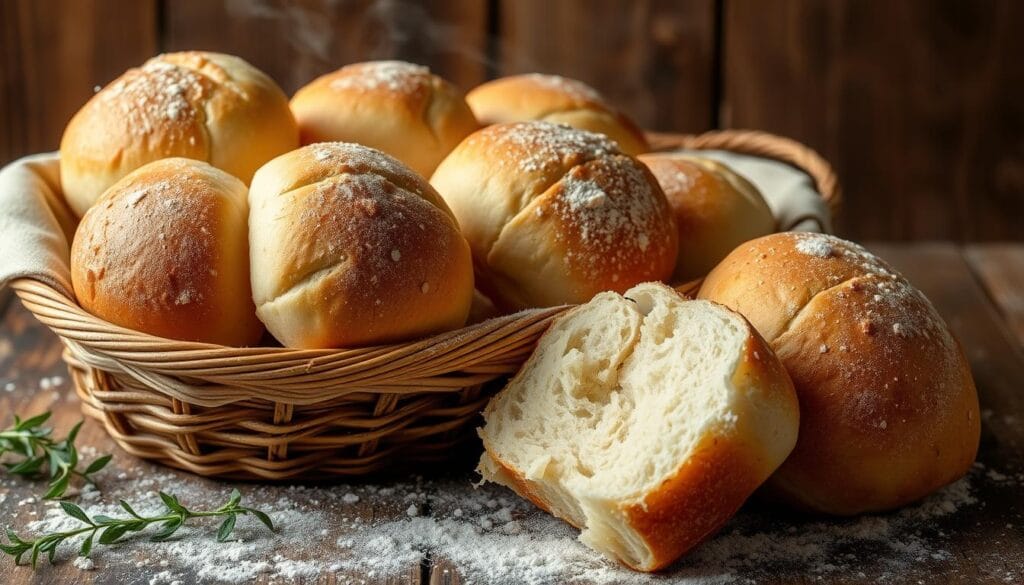 sourdough discard dinner rolls