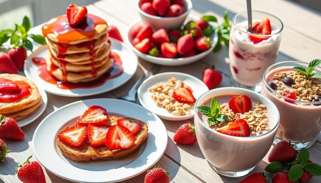 strawberry breakfast recipes