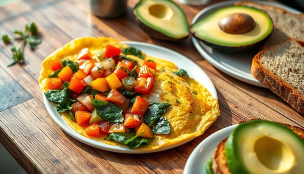 veggie omelette