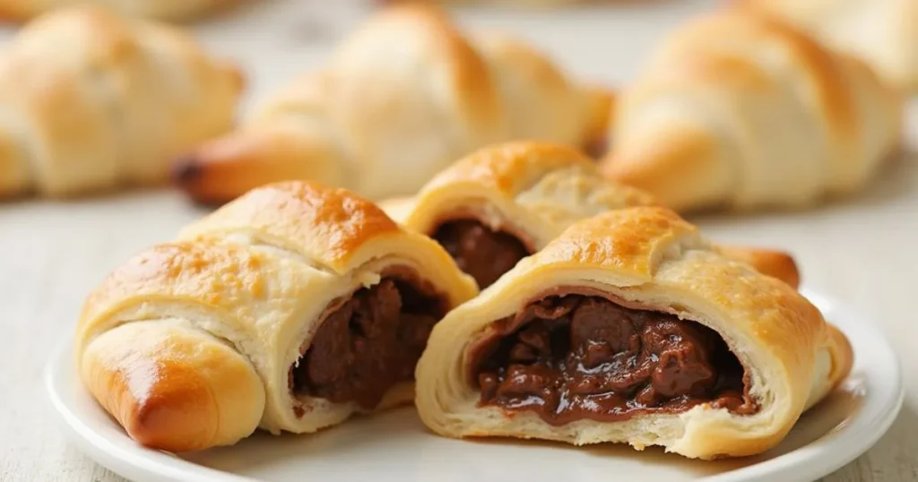 Nutella-Stuffed Crescent Rolls