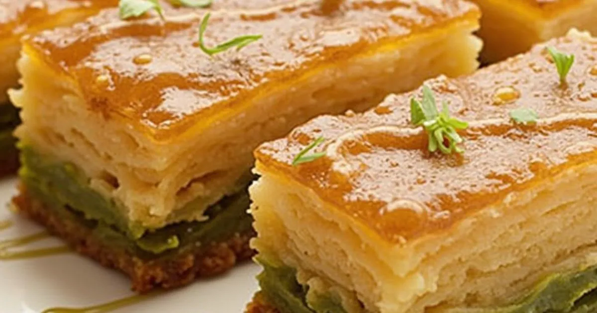 Phyllo Baklava dessert