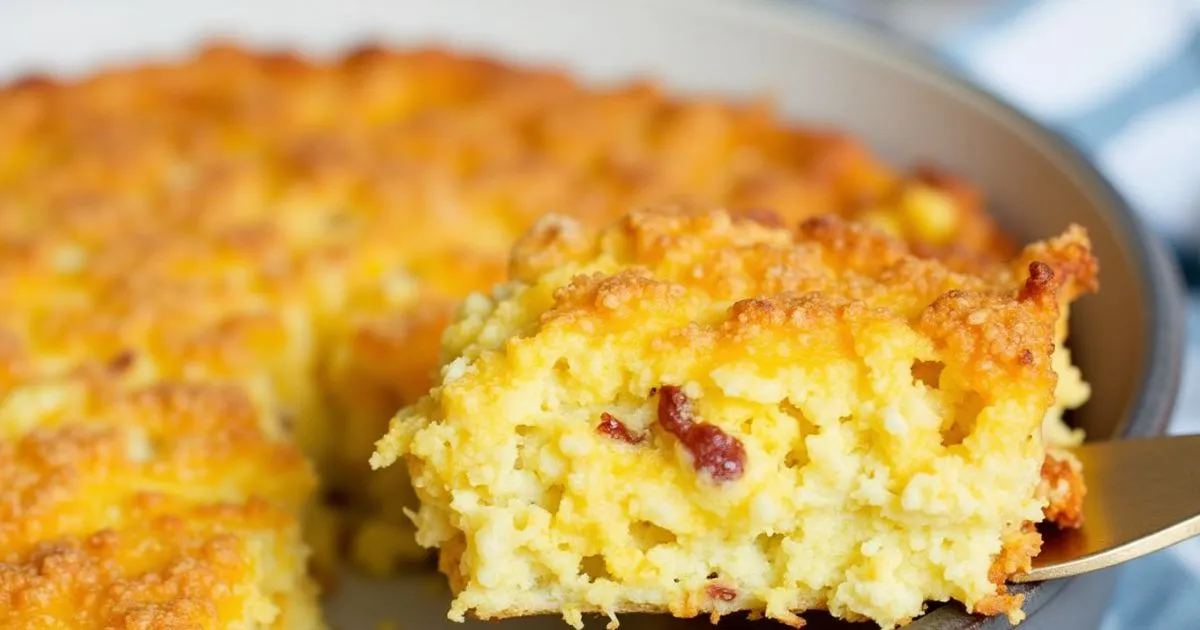 Cheesy Hashbrown Breakfast Casserole