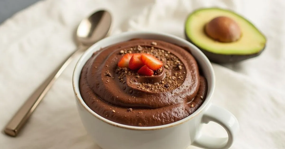 Vegan Chocolate Avocado Mousse