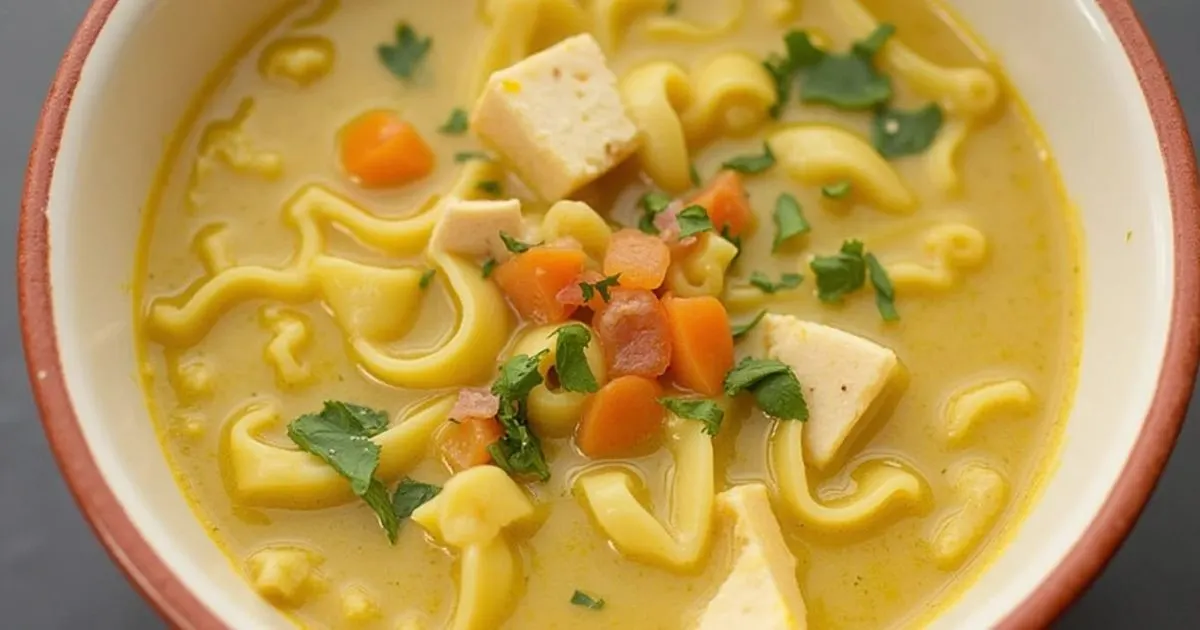 Creamy Chicken Noodle Soup