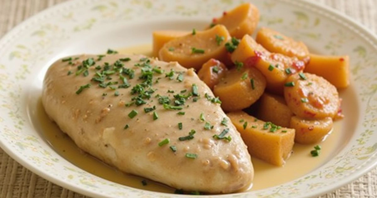 Simple Chicken Breast with Gravy