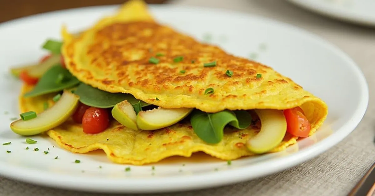 Chickpea Flour Omelet