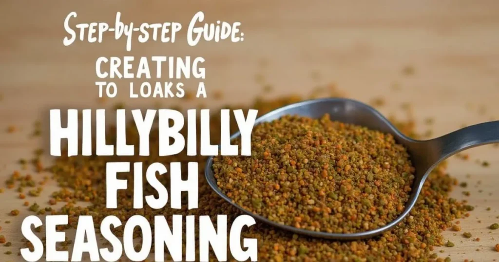 Step-by-Step Guide to Creating Hillybilly Fish Seasoning