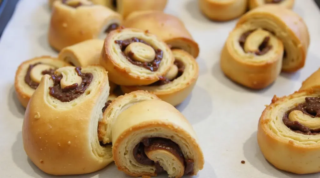  Nutella Puff Pastry Pinwheels