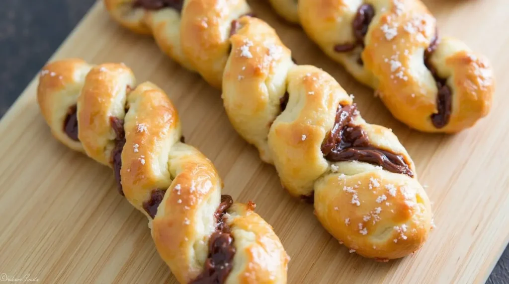 Nutella Puff Pastry Twists