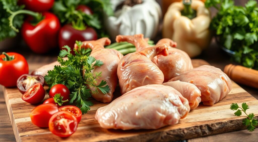 chicken hearts for muscle development