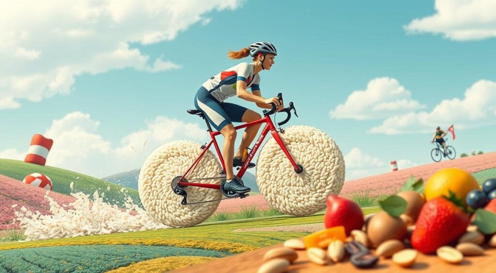 rice cake cycling