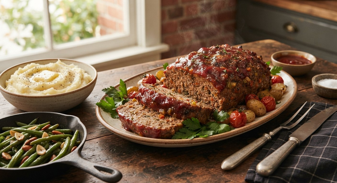 Ultimate Homestyle Classic Meatloaf with Tangy Glaze: The Ultimate Comfort Food