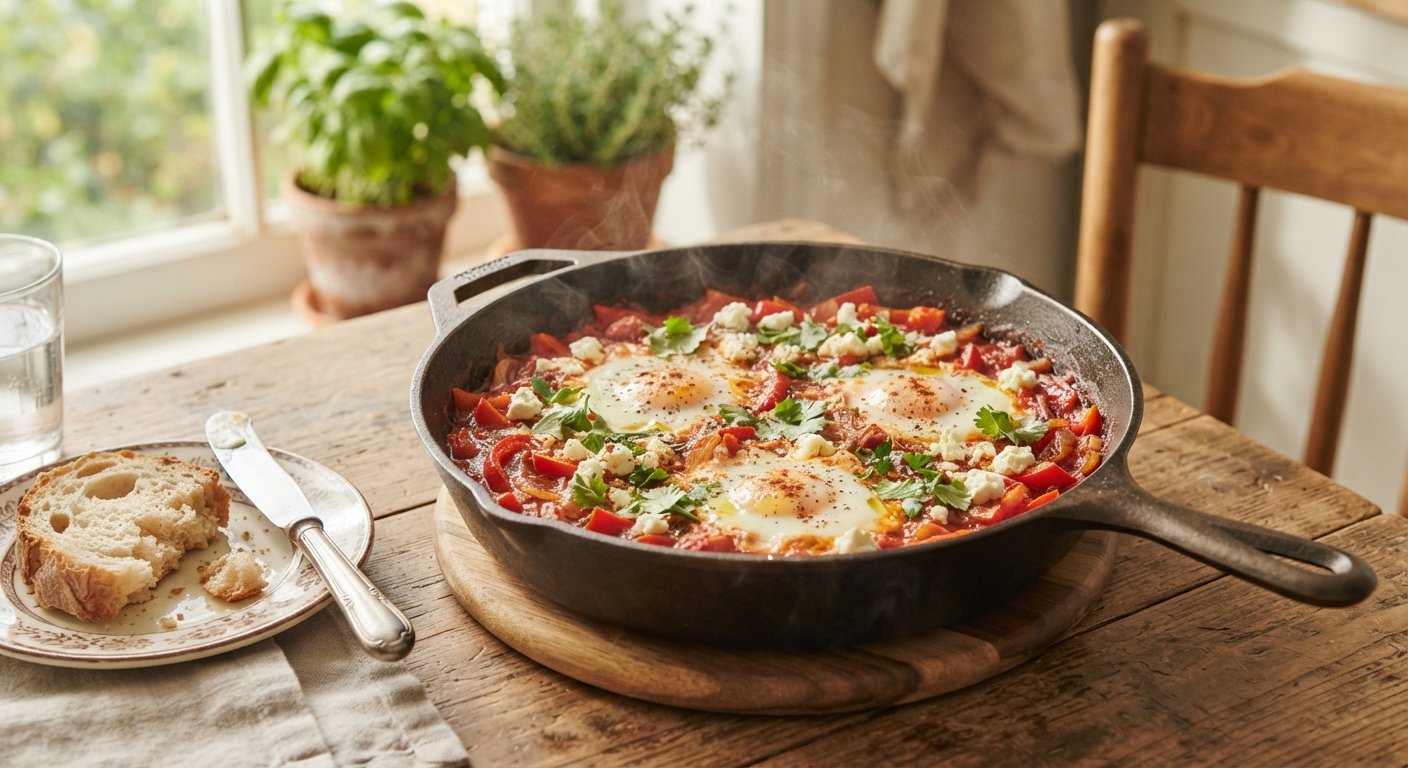 Vibrant Mediterranean Shakshuka: A One-Skillet Wonder You’ll Make Every Week