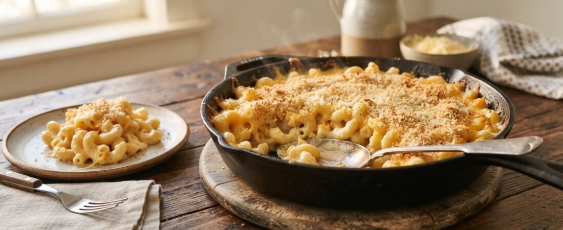 The Ultimate Creamy and Crispy Baked Macaroni and Cheese: Pure Comfort Food