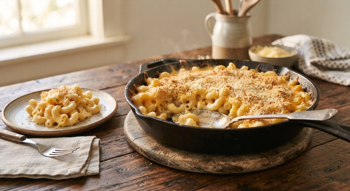 The Ultimate Creamy and Crispy Baked Macaroni and Cheese: Pure Comfort Food
